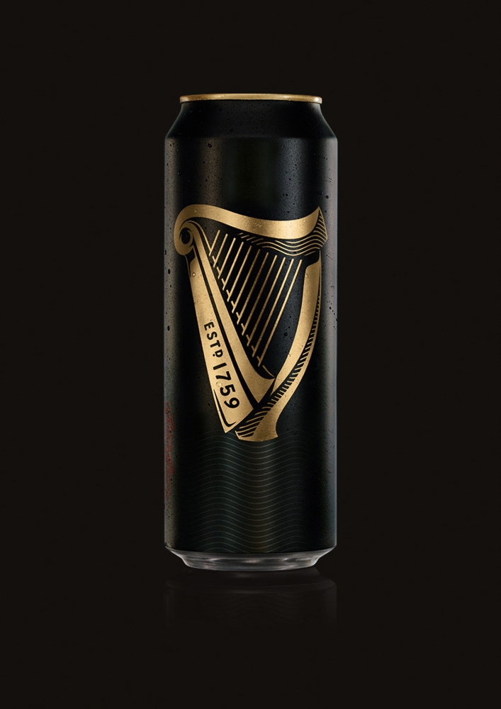 Guinness-draught-can-harp Dominic Davies - Photography - London