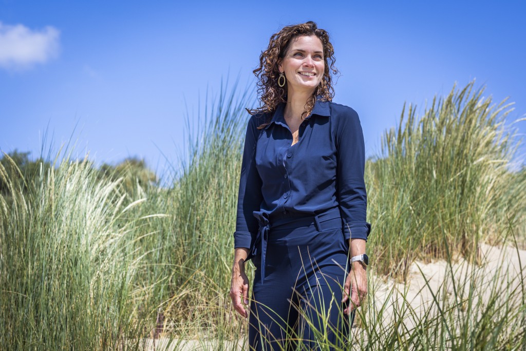 Roswitha for ABN Amro in Volkskrant Magazine