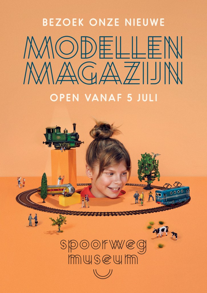 Spoorwegmuseum shot by Marijke de Gruyter, styled by Ines Beeftink and mua Carmen Gonzalez