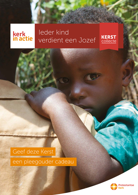 Chantal Spieard shoots christmascampaign for “Kerk in Actie”