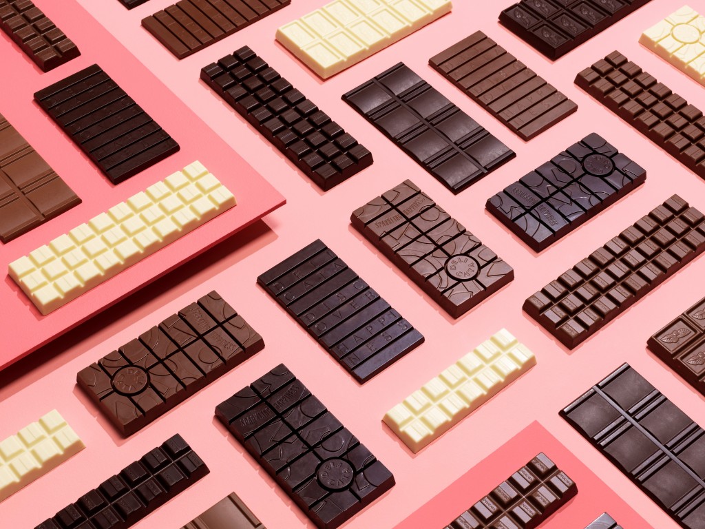 Chocolate happiness by Tom Joye for Albert Heijn’s chocolate Delicata