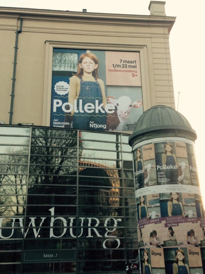 NTjong’s play “Polleke” now in theaters! Photography by Marijke the Gruyter