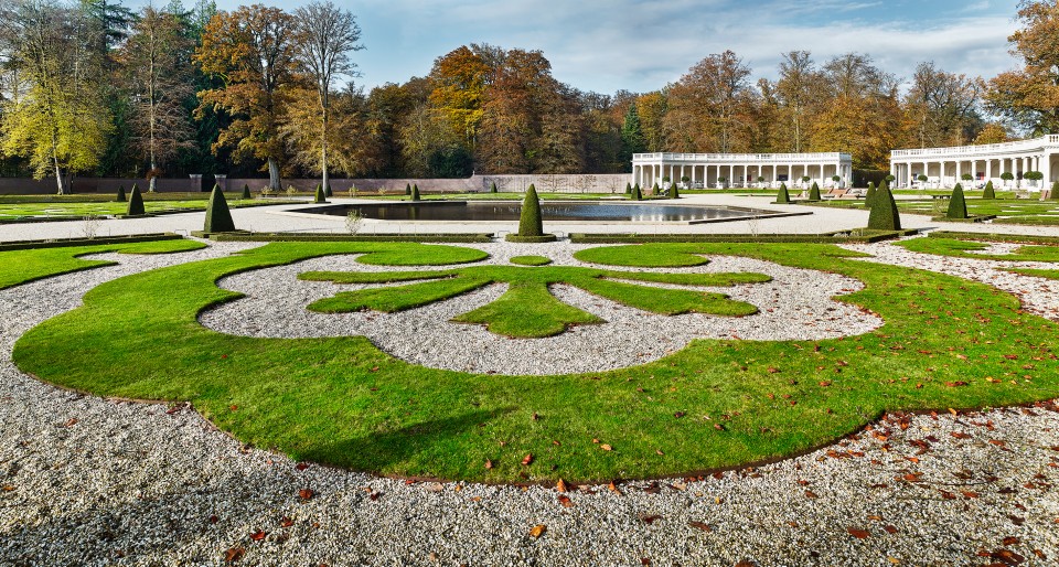 Herfst in de tuinen, paleis het loo cf072133 panorama Jonathan Andrew