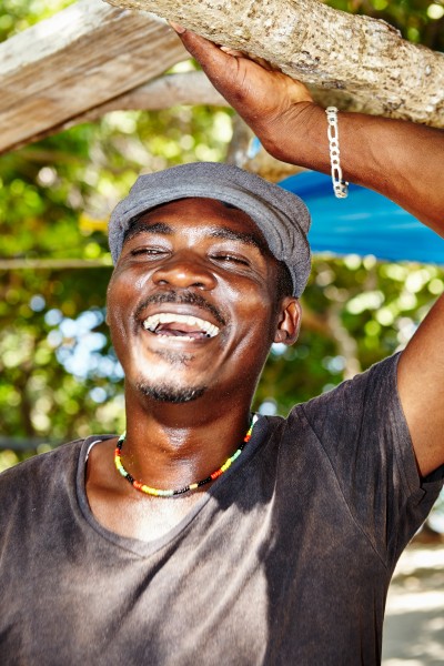Lobster seller, booby cay 2 Jonathan Andrew