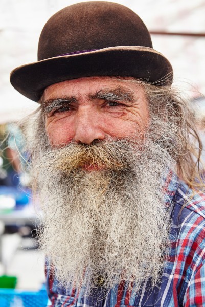 Markt stalletje eigenaar, kinsale, county cork Jonathan Andrew