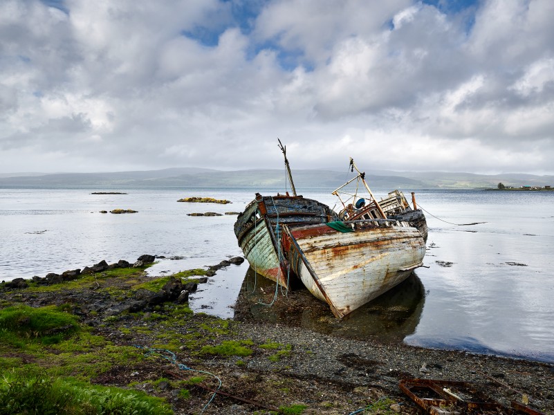 Mull old boats  cf034604g Jonathan Andrew