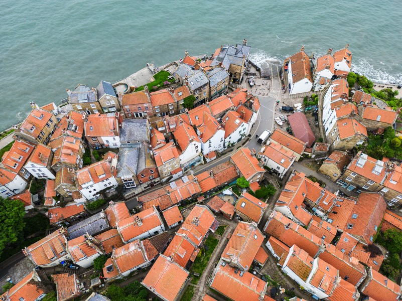Robin hoods bay, north york moors dji 0632 Jonathan Andrew