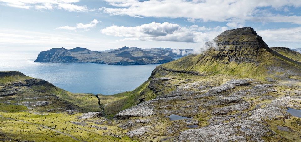 View to vagar from streymoy final Jonathan Andrew