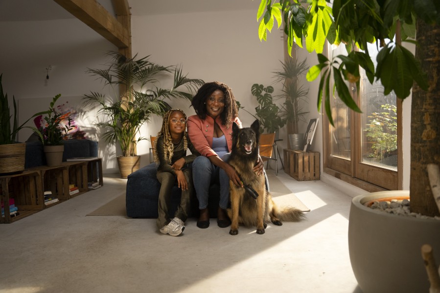 Db moeder kind hond Jeroen Simons