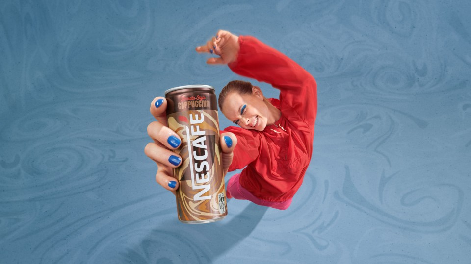 327 nescafe joseph ford cappuccino swirls Joseph Ford - London