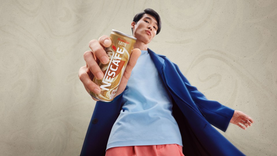 327 nescafe joseph ford latte swirls Joseph Ford - London